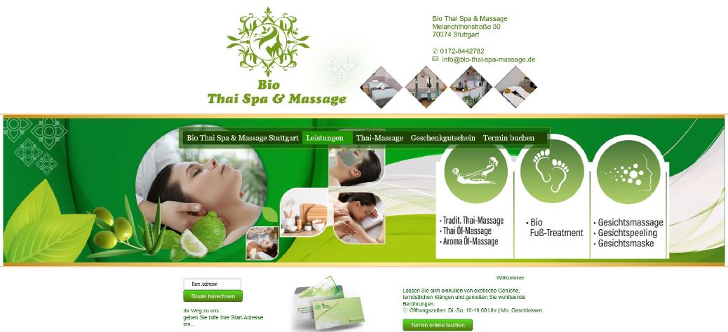 Bio Thai Spa und Massage in Stuttgart