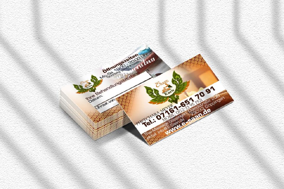Design E-Saan Thai-Massage in Göppingen