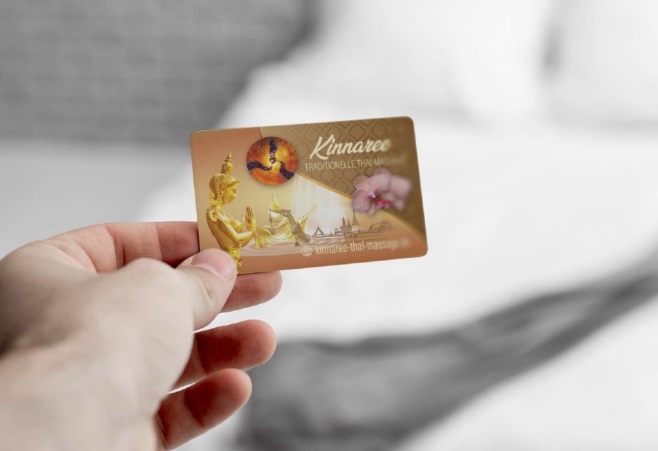 Visitenkarte Design Kinnaree Uhingen